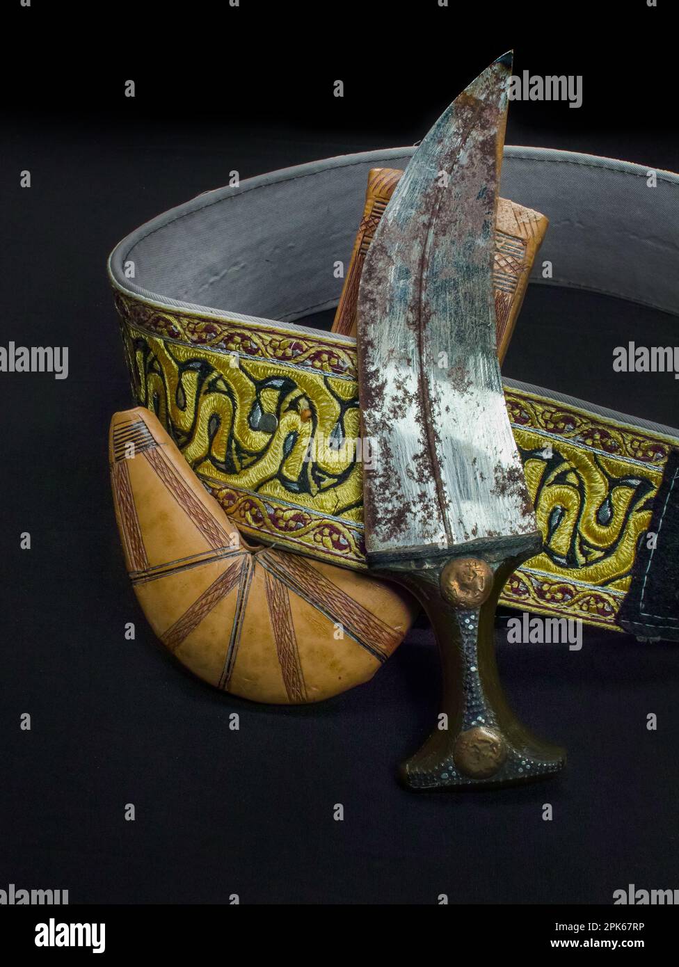 Jambiya Dagger Foto Stock