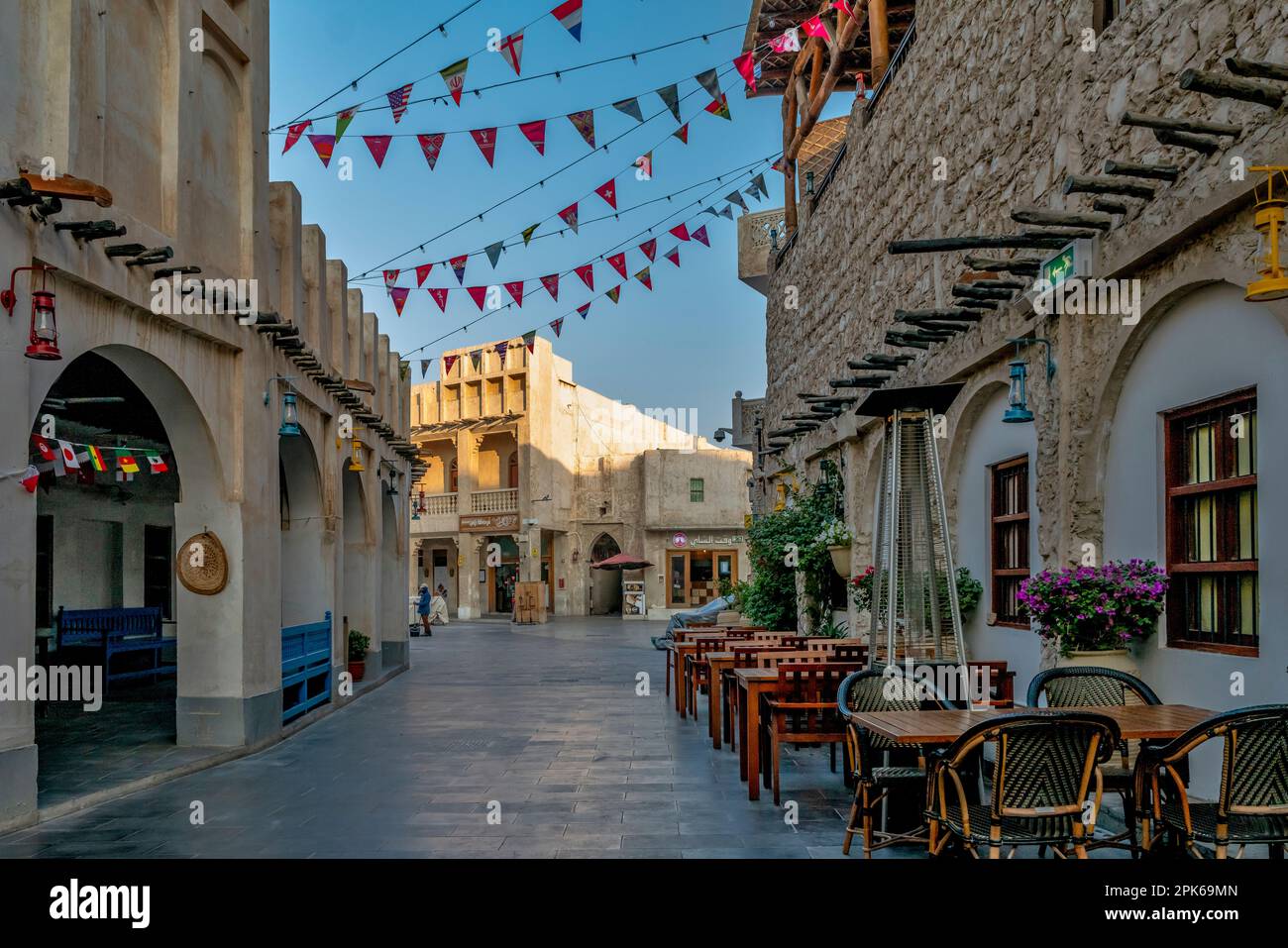 Souq Waqif, Doha, Qatar Foto Stock
