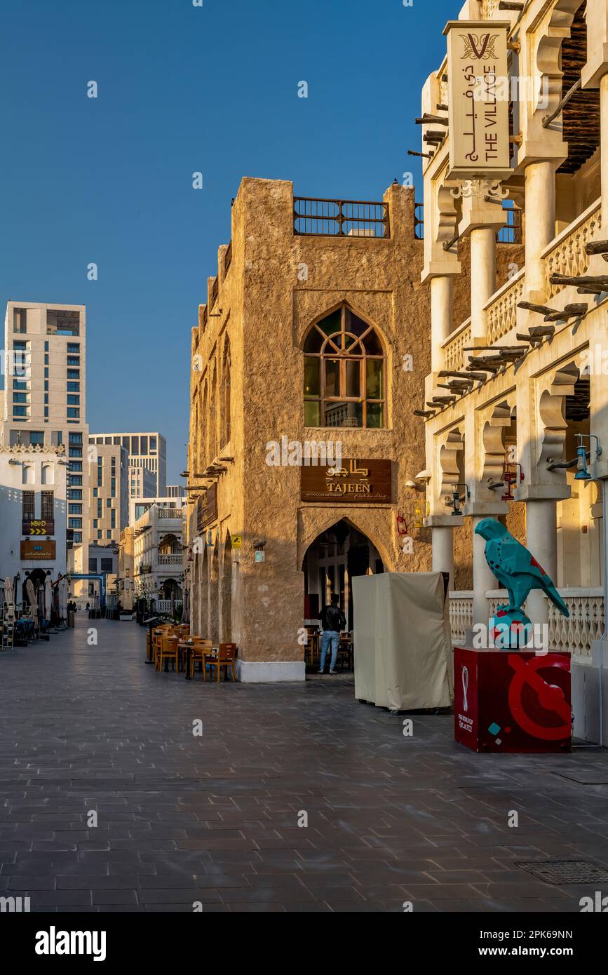 Souq Waqif, Doha, Qatar Foto Stock
