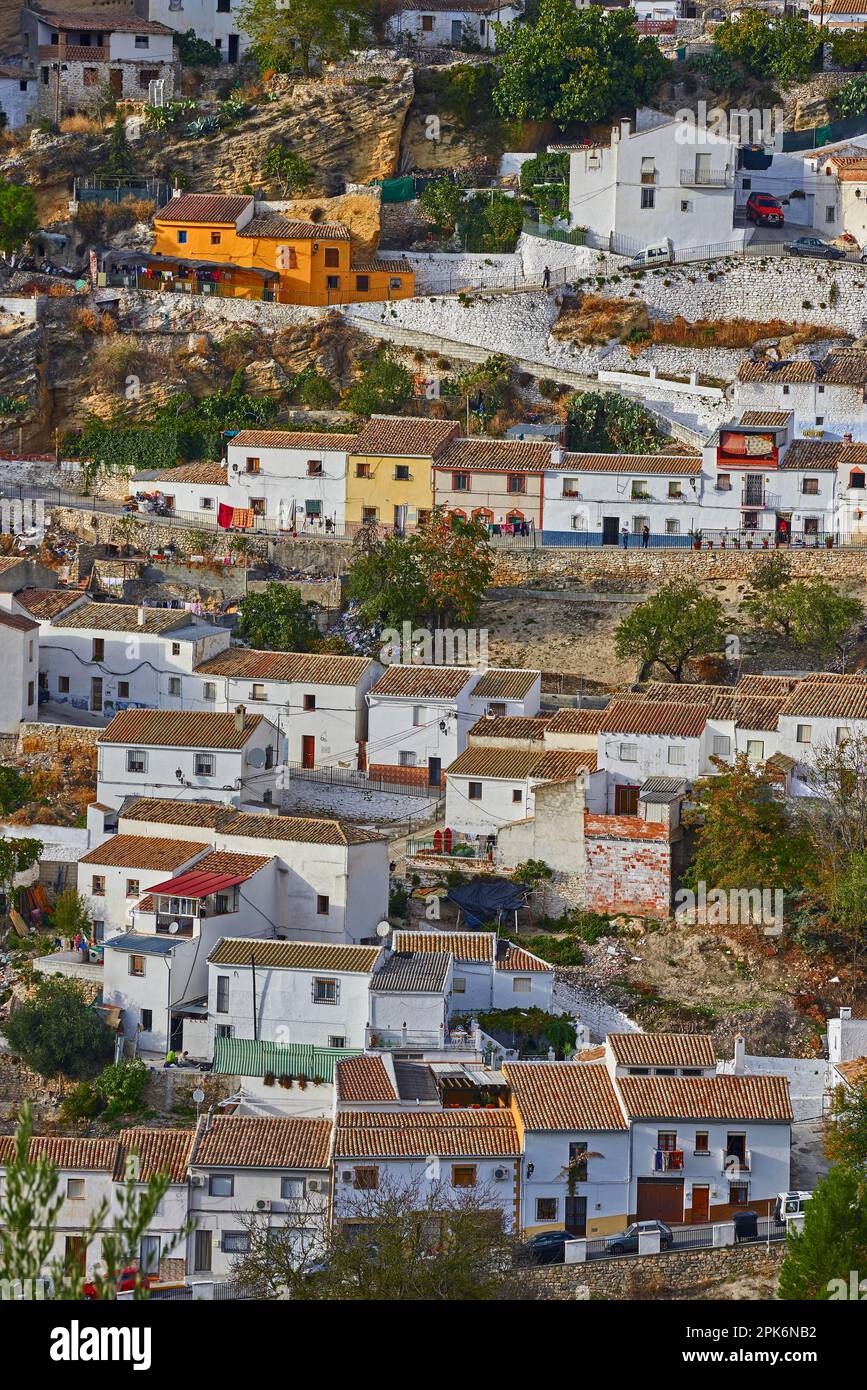 Montefrio, Washington Irving Route, Provincia di Granada, Andalusia, Spagna Foto Stock