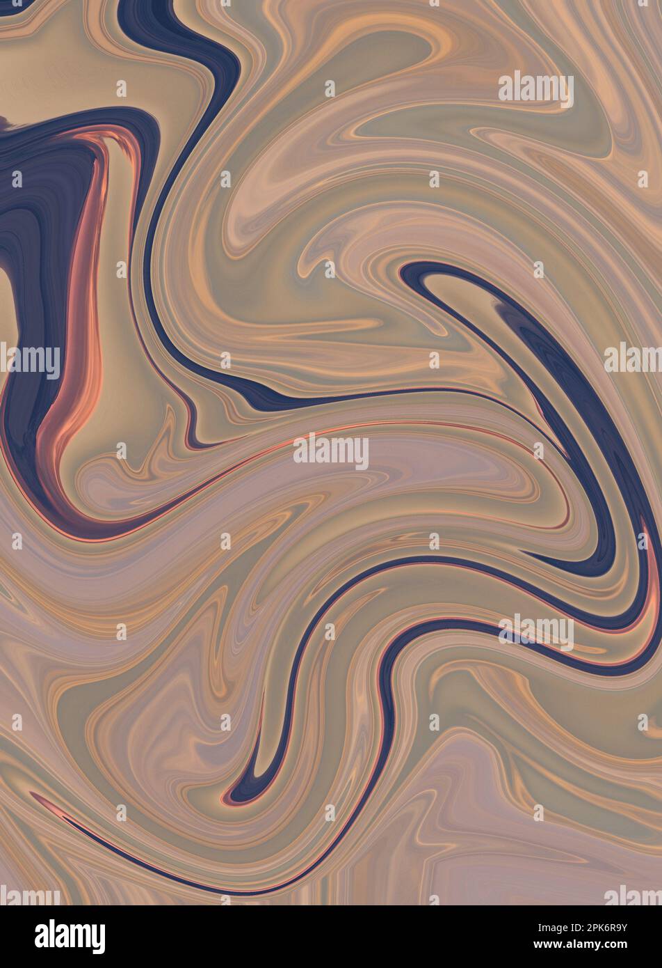 marmo. fondo astratto liquido con striature di pittura ad olio e acquerello Foto Stock