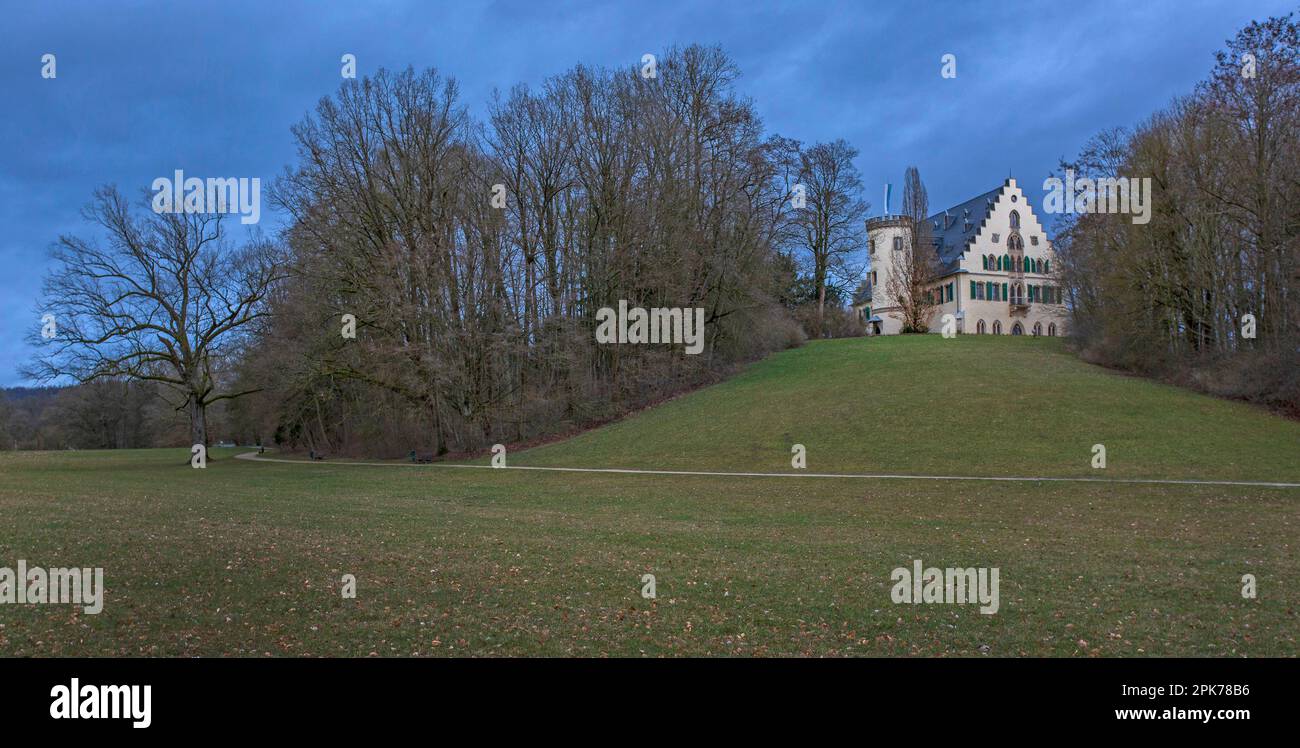 Rosenau Palace, luogo di nascita del principe Albert, consorte della regina Victoria, Coburg, Baviera, Germania, Europa Foto Stock