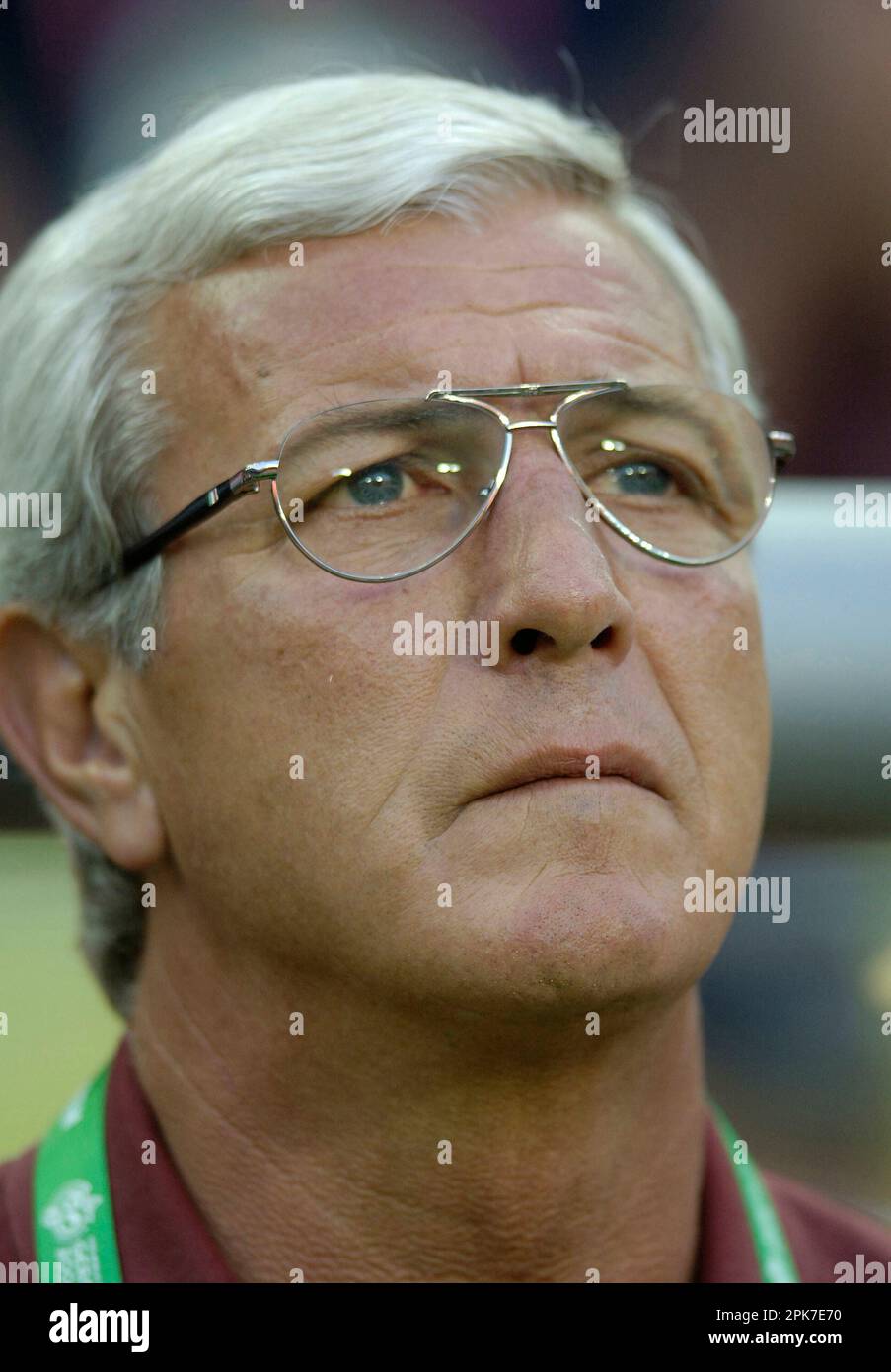 FOTO ARCHIVIO: Marcello LIPPI avrà 75 anni il 11 aprile 2023, allenatore nazionale italiano Marcello LIPPI, ritratto, ritratto, turno preliminare, Italia (ITA) - Stati Uniti d'America (USA), il 17 giugno 2006 a Kaiserslautern; Coppa del mondo di calcio 2006 Coppa del mondo FIFA 2006, dal 09,06. - 09.07.2006 in Germania ?Sven Simon # Princess-Luise-Str. 41 # 45479 M uelheim/R uhr # tel. 0208/9413250#fax. 0208/9413260 # conto 1428150 Commerzbank Essen BLZ 36040039 # www.SvenSimon.net. Foto Stock