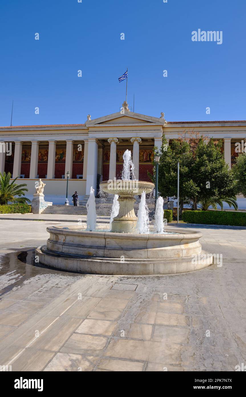 Nazionale e università Kapodistrian di Atene Foto Stock