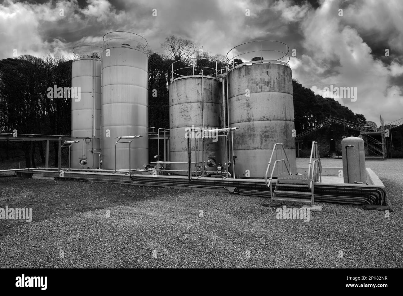 Macchinari industriali Foto Stock