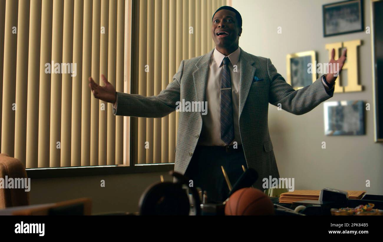 CHRIS TUCKER in ARIA (2023), diretto da BEN AFFLECK. Credit: Amazon Studios / Skydance Productions / Album Foto Stock