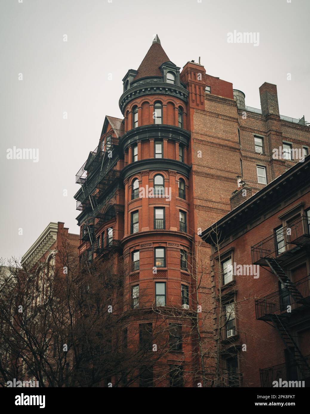 Architettura a Brooklyn Heights, Brooklyn, New York Foto Stock