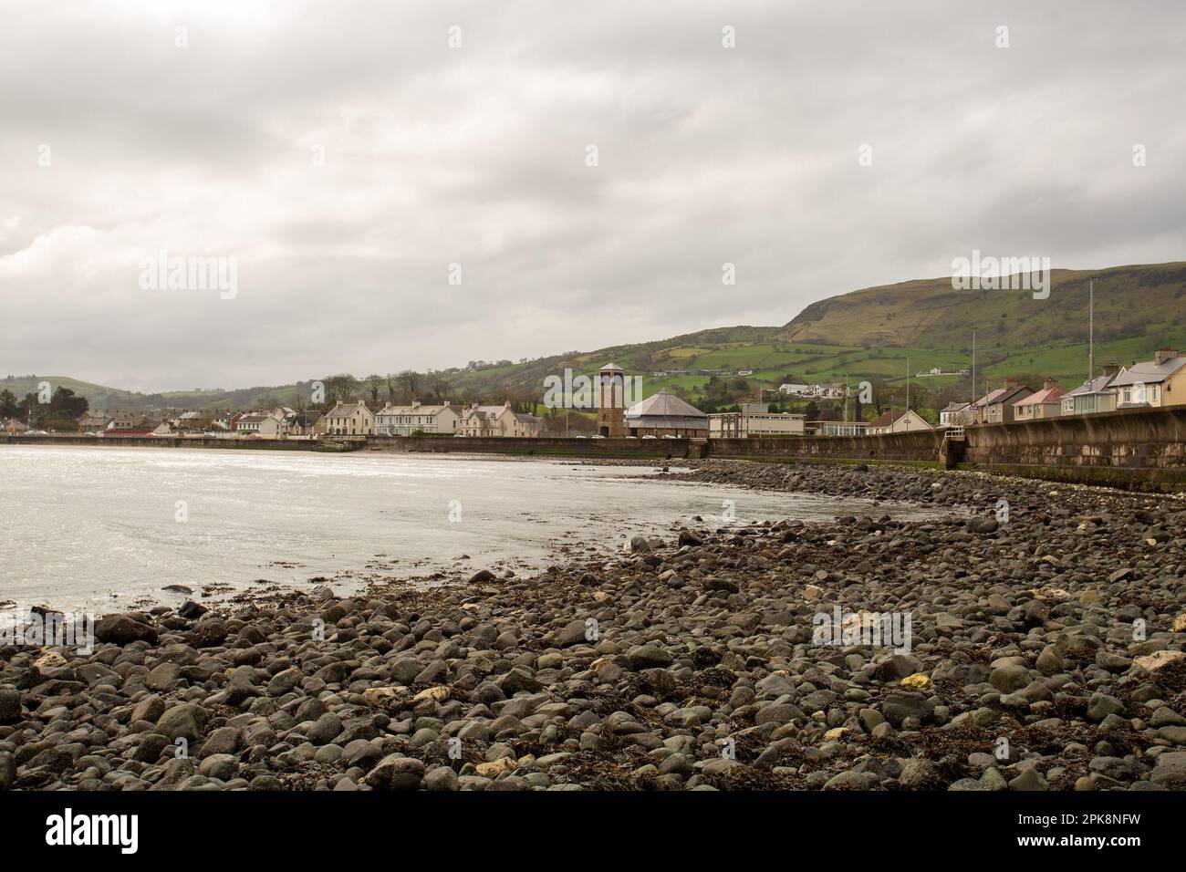 La costa di Antrim, Irlanda del Nord Foto Stock