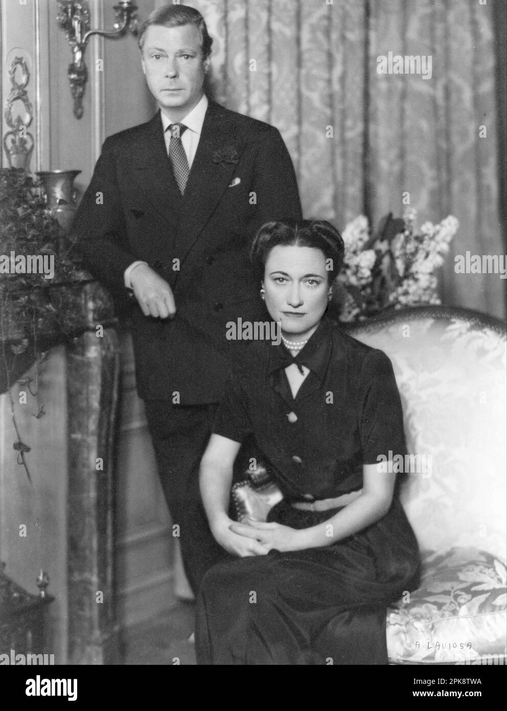 Duca e Duchessa di Windsor] circa 1934 di Vincenzo Laviosa Foto Stock