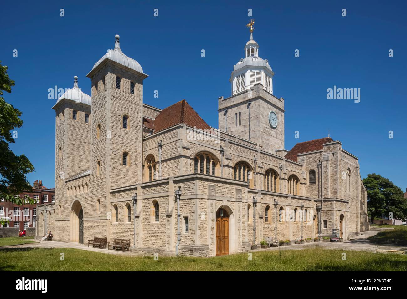 Inghilterra, Hampshire, Portsmouth, Old Portsmouth, Portsmouth Cathedral Foto Stock