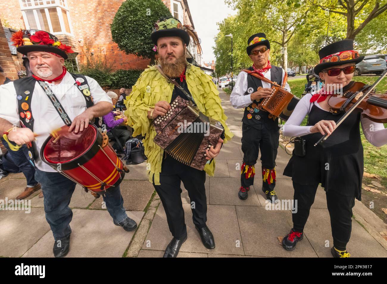 Inghilterra, Kent, Tenterden, Tenterden Annual Folk Festival, Morris ballerini Foto Stock