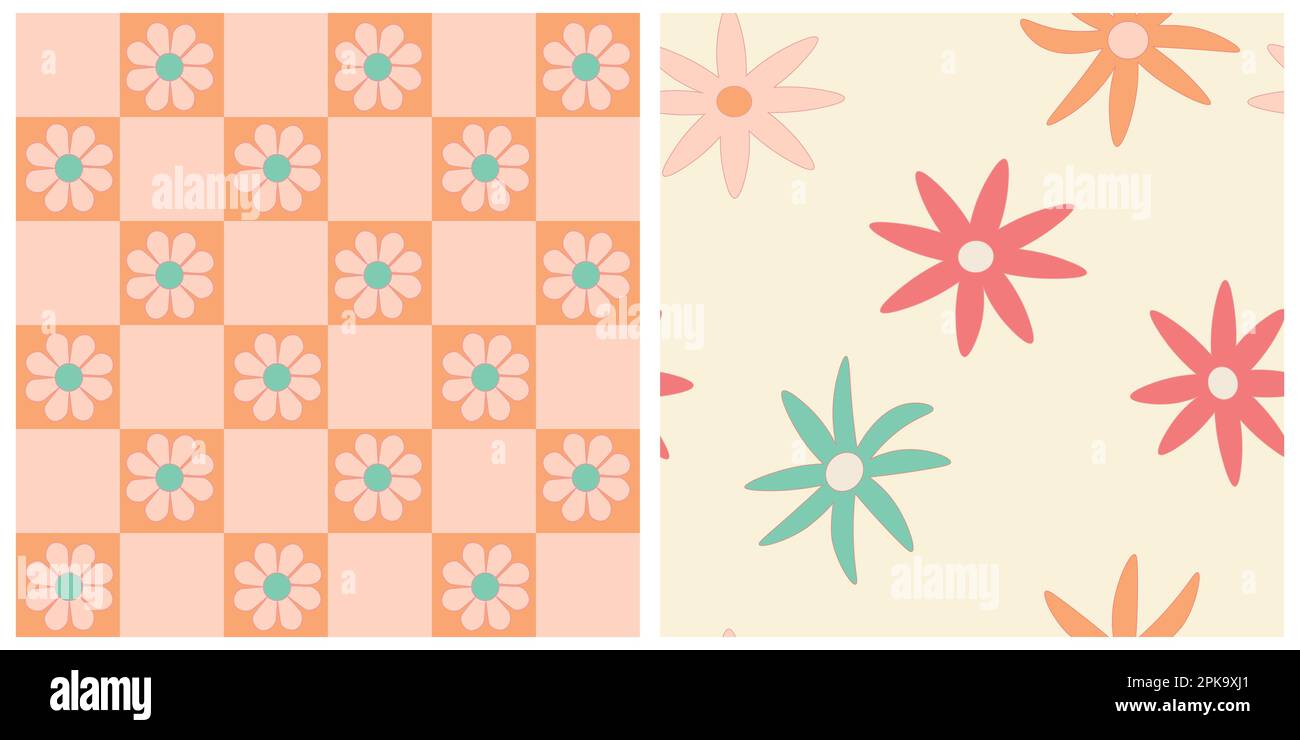 Psichedelico ondulato liquido groovy controllo Illustration.1970s sfondo design trendy groovy Illustrazione Vettoriale