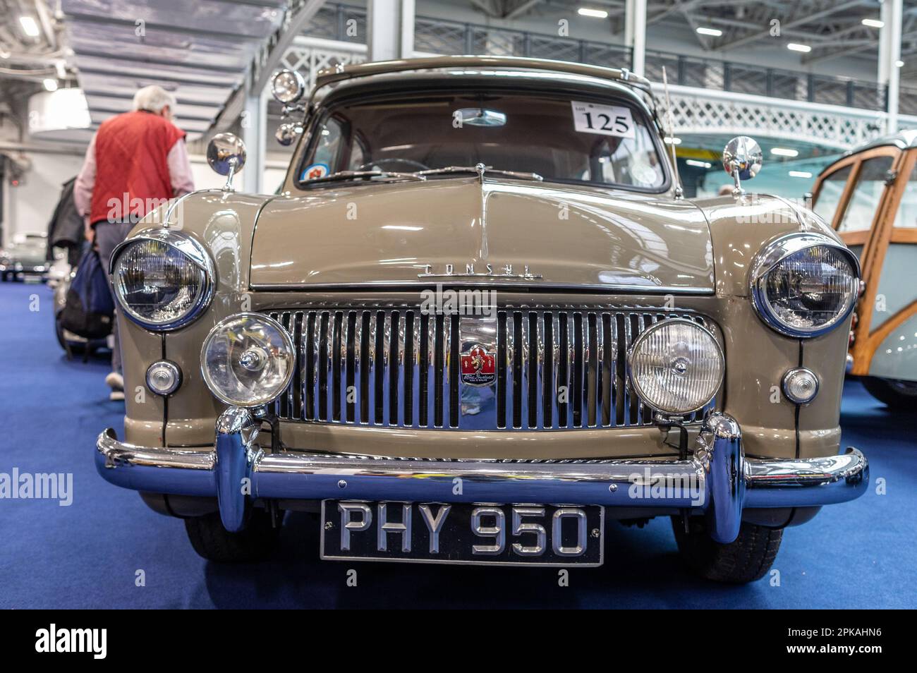 A 1953 Ford Consul Estate Classic Car Show Londra UK Foto Stock