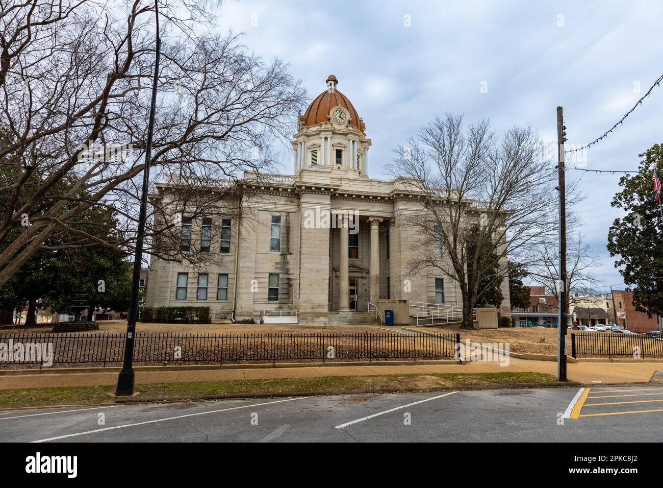 Tupelo, MS - Gennaio 2023: Lee County Courthouse a Tupelo, Mississippi Foto Stock