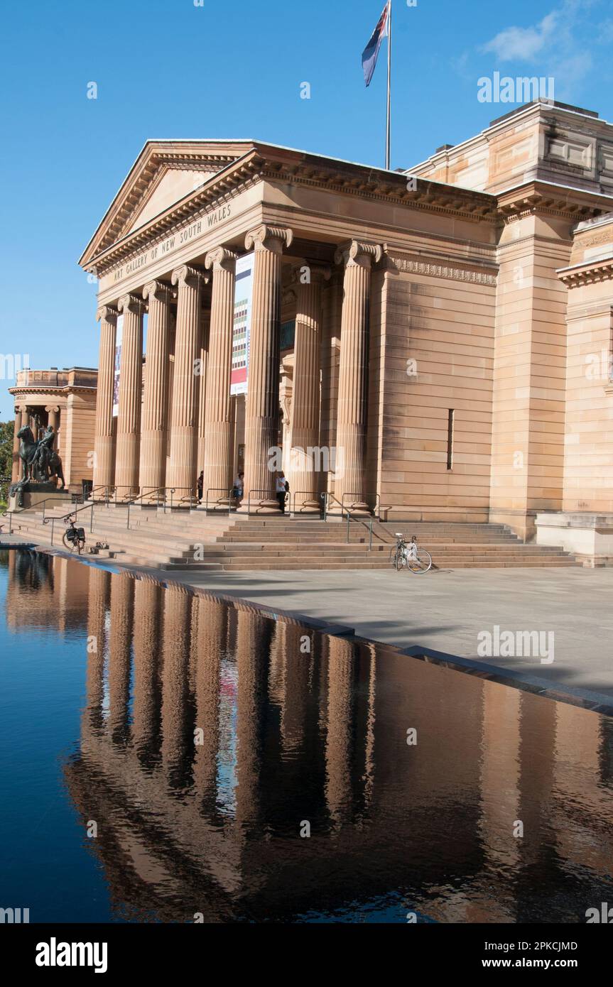 Art Gallery of NSW on the Domain, Sydney, New South Wales, Australia Foto Stock