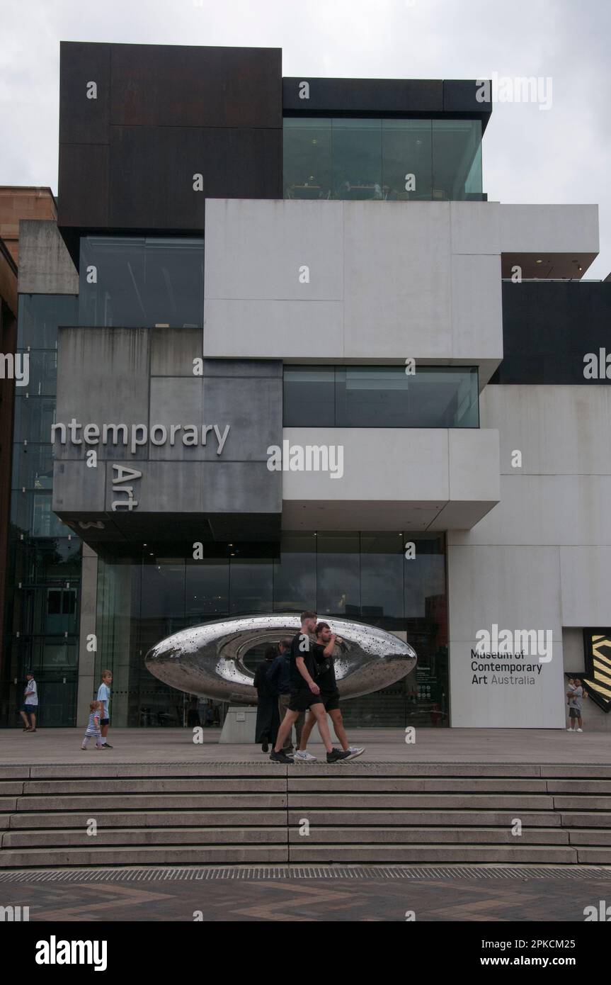 Ala moderna del Museum of Contemporary Art, The Rocks, Sydney, New South Wales, Australia Foto Stock