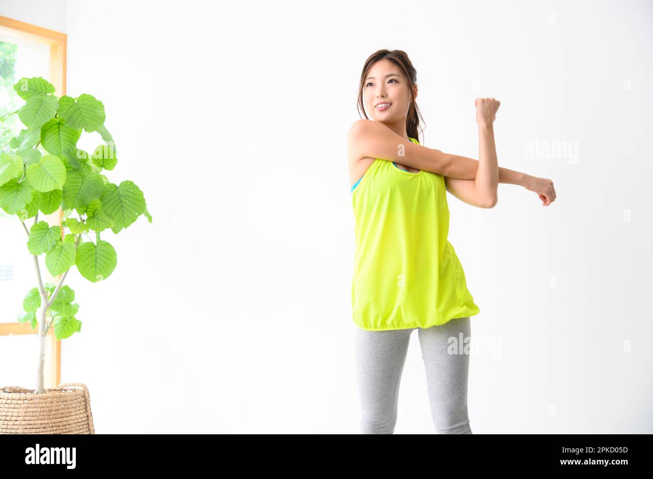 Le donne a praticare lo Yoga Foto Stock