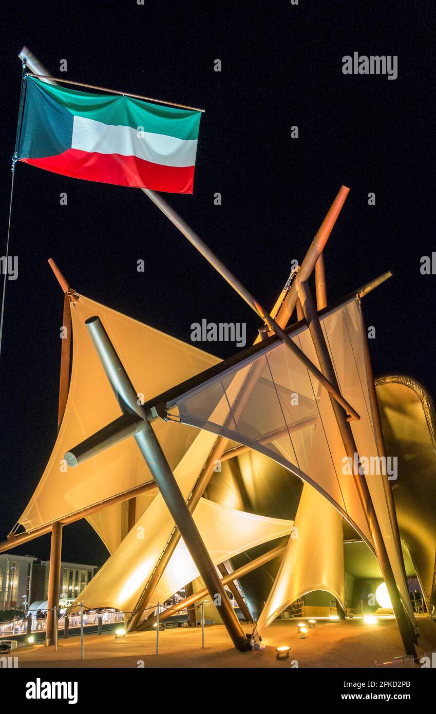 Kuwait esporre all Expo di Milano Italia Foto Stock