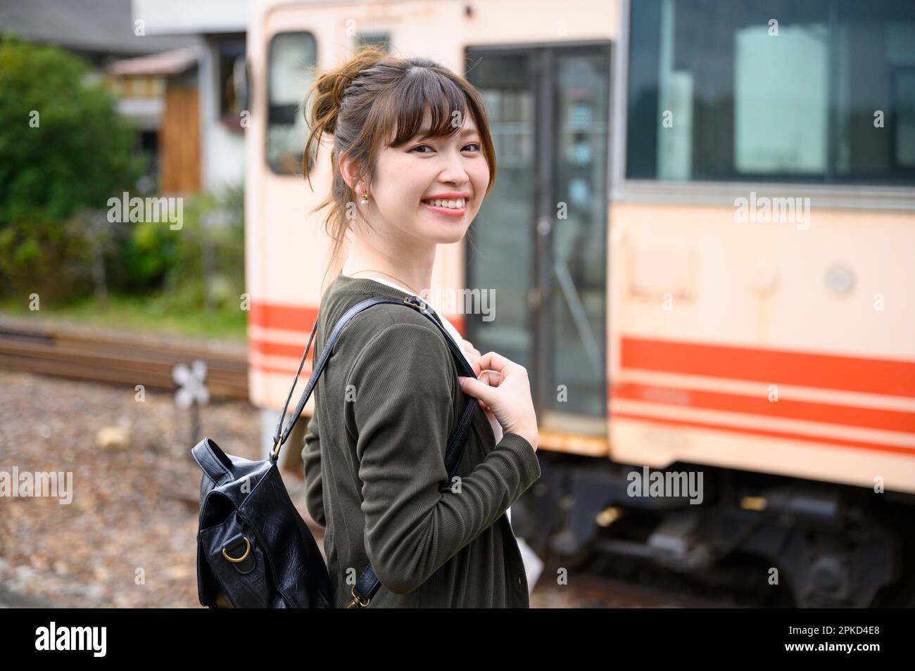 Donne che viaggiano da donne Foto Stock