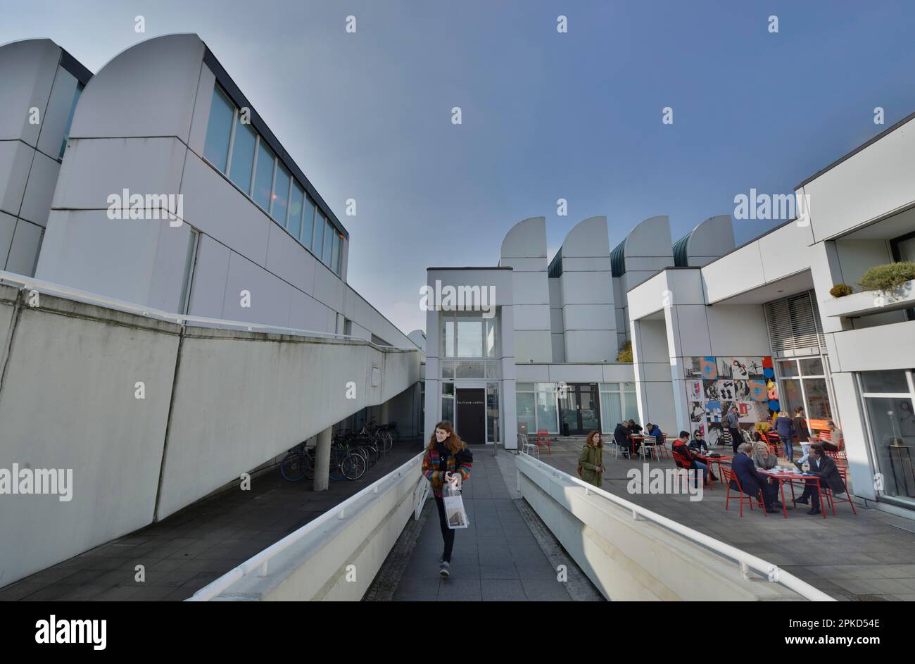 Archivio Bauhaus, Museo del Design, Klingelhoeferstrasse, Tiergarten, Mitte, Berlino, Germania Foto Stock