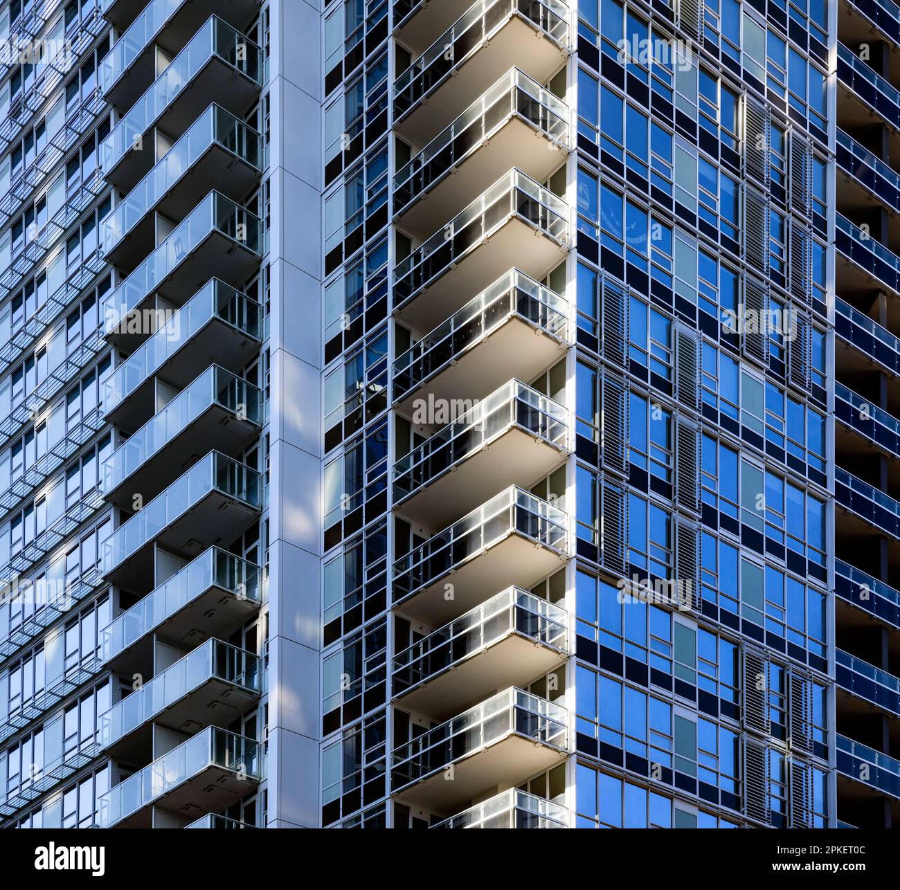 WA24144-00....WASHINGTON - Abstract di un edificio a Seattle. Foto Stock