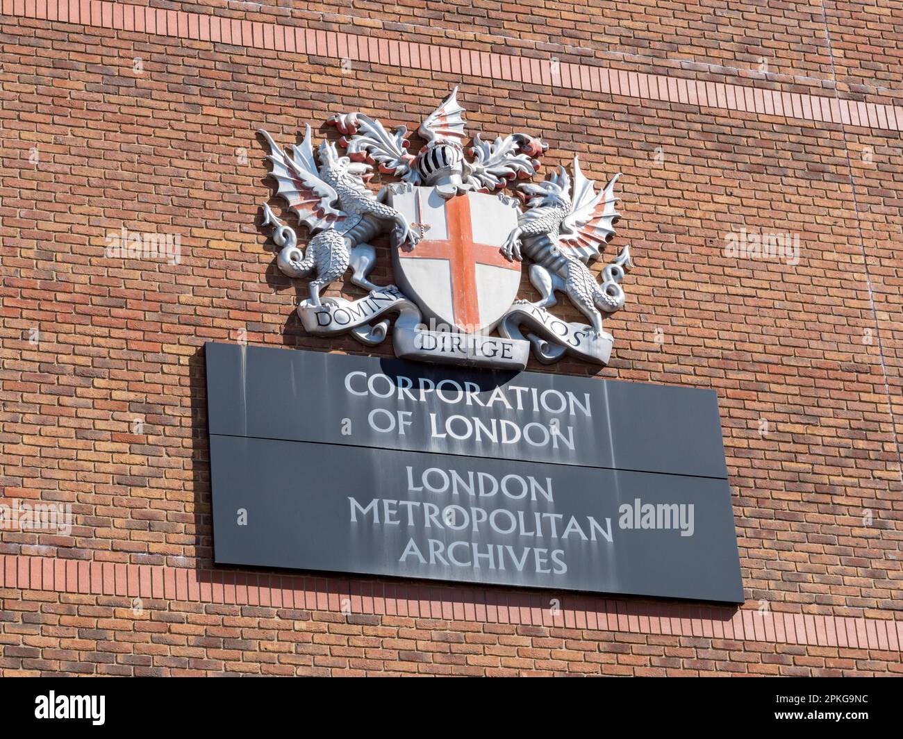 Gli uffici della London Metropolitan Archives City of London in Northampton Rd, nel centro di Londra, Regno Unito. Foto Stock