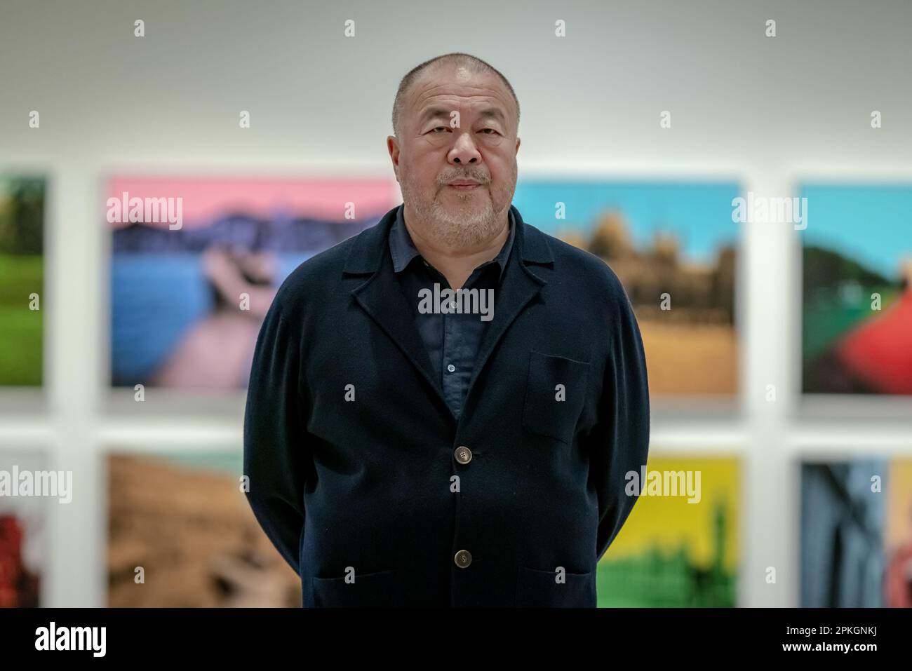 Ai Weiwei: Mostra ‘Making Sense’ al Design Museum di Londra, Regno Unito Foto Stock