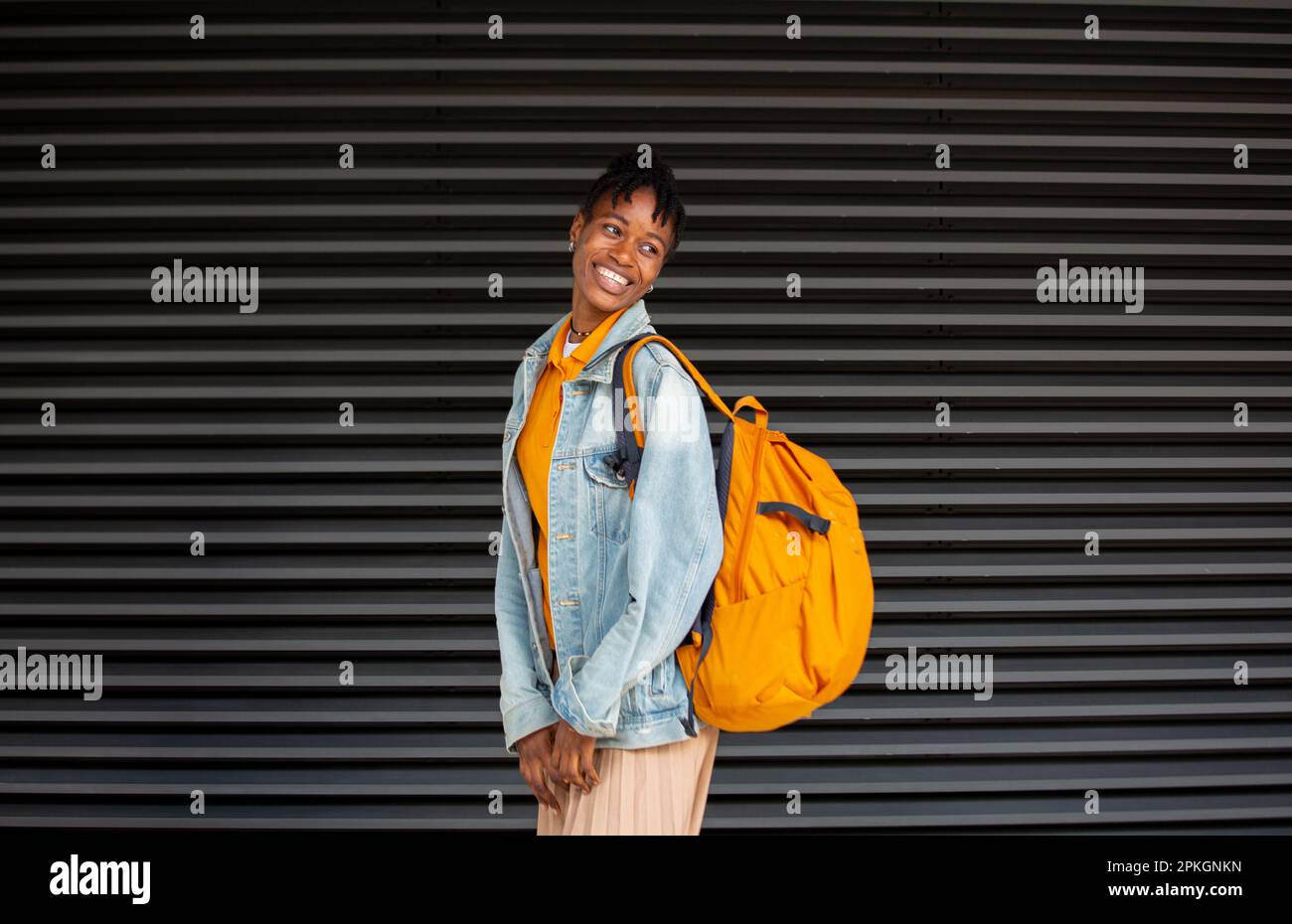 Ragazza africana studente Foto Stock