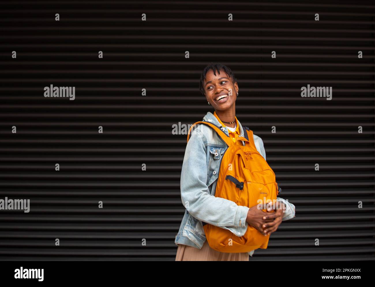 Ragazza africana studente Foto Stock