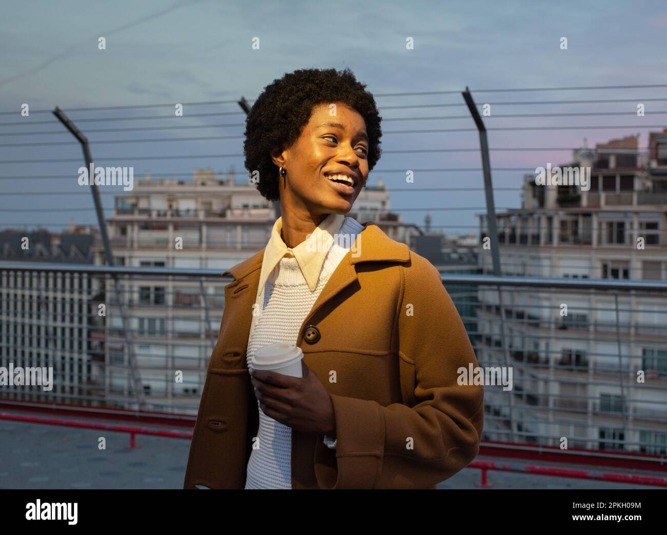 Luci notturne africane Foto Stock