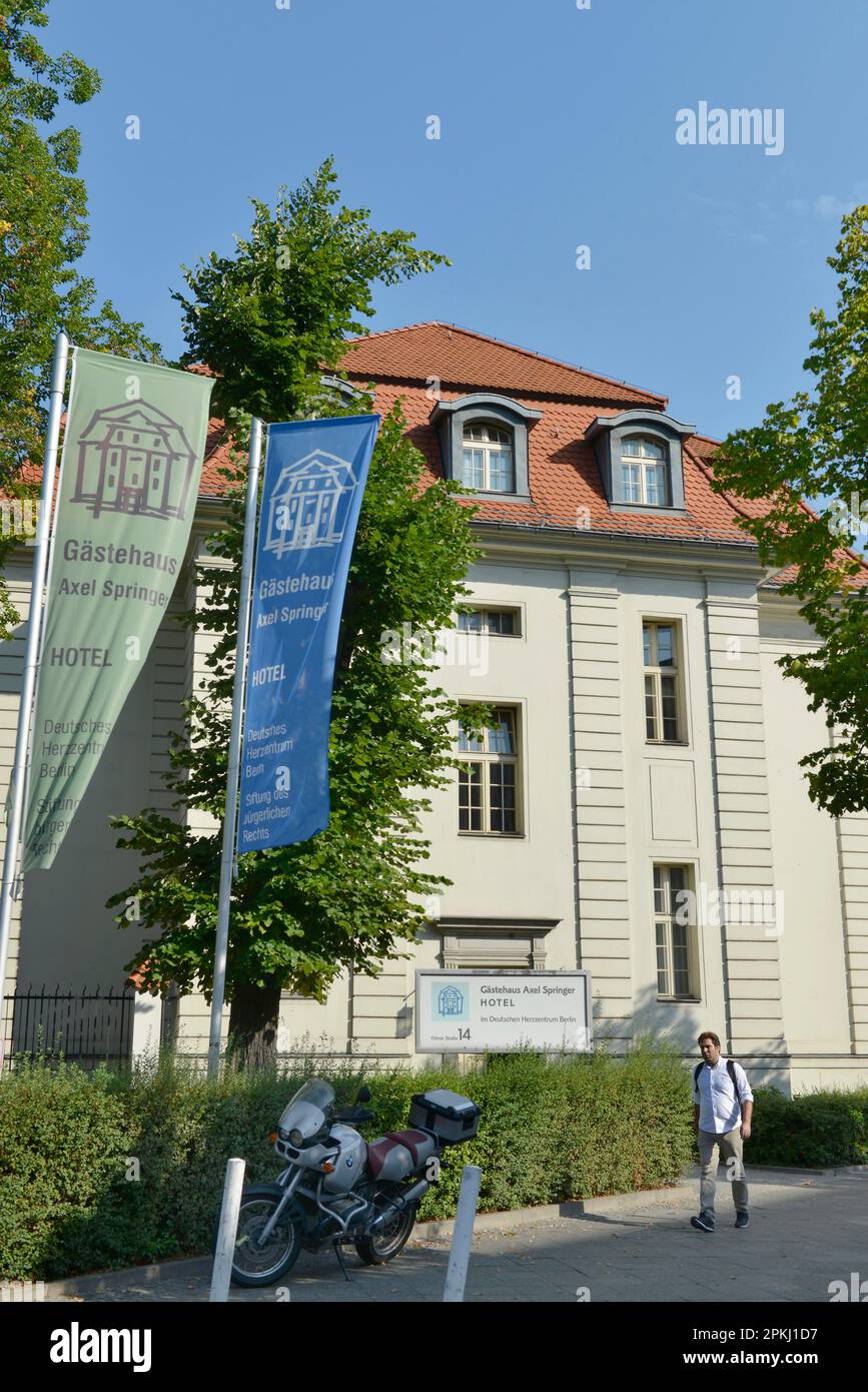 Axel Springer Guest House, Istituto tedesco del cuore, Augustenburger Platz, matrimonio, Mitte, Berlino, Germania Foto Stock