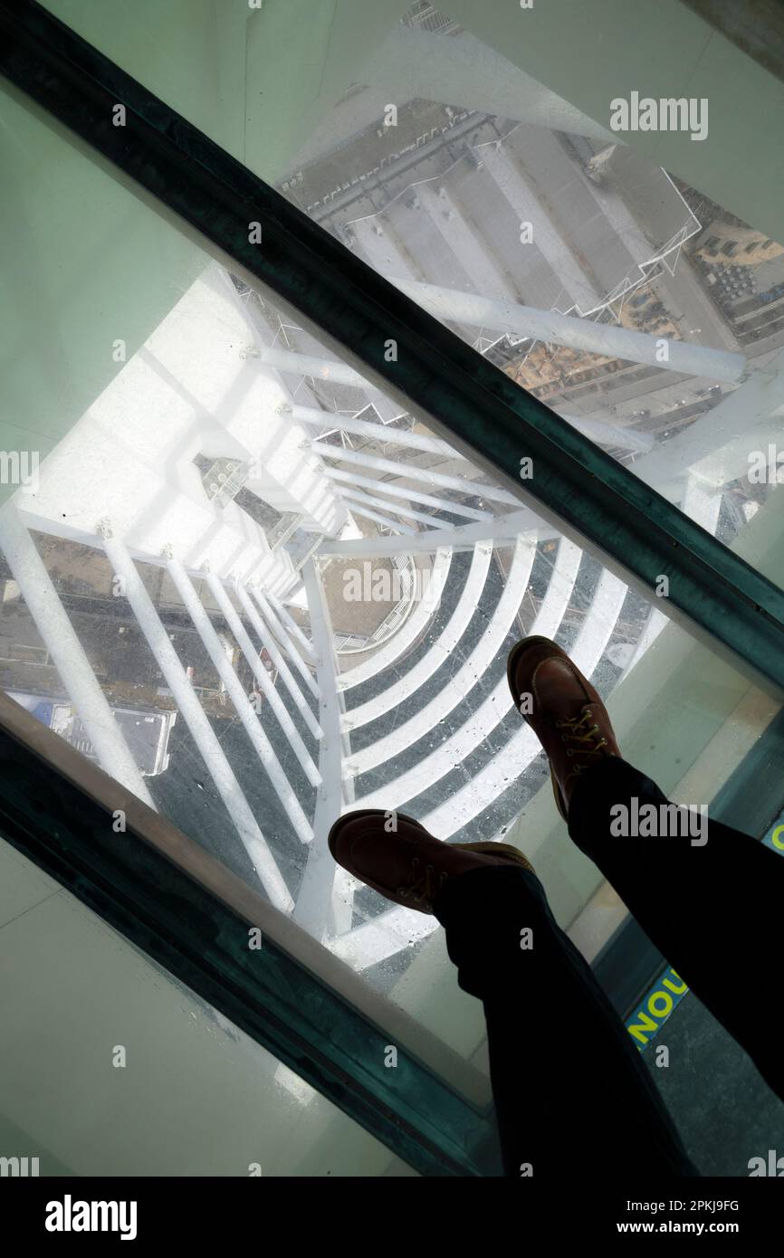 Spinnaker Tower, Portsmouth, Hampshire, Regno Unito, Gran Bretagna, Regno Unito, Gran Bretagna, Foto Stock