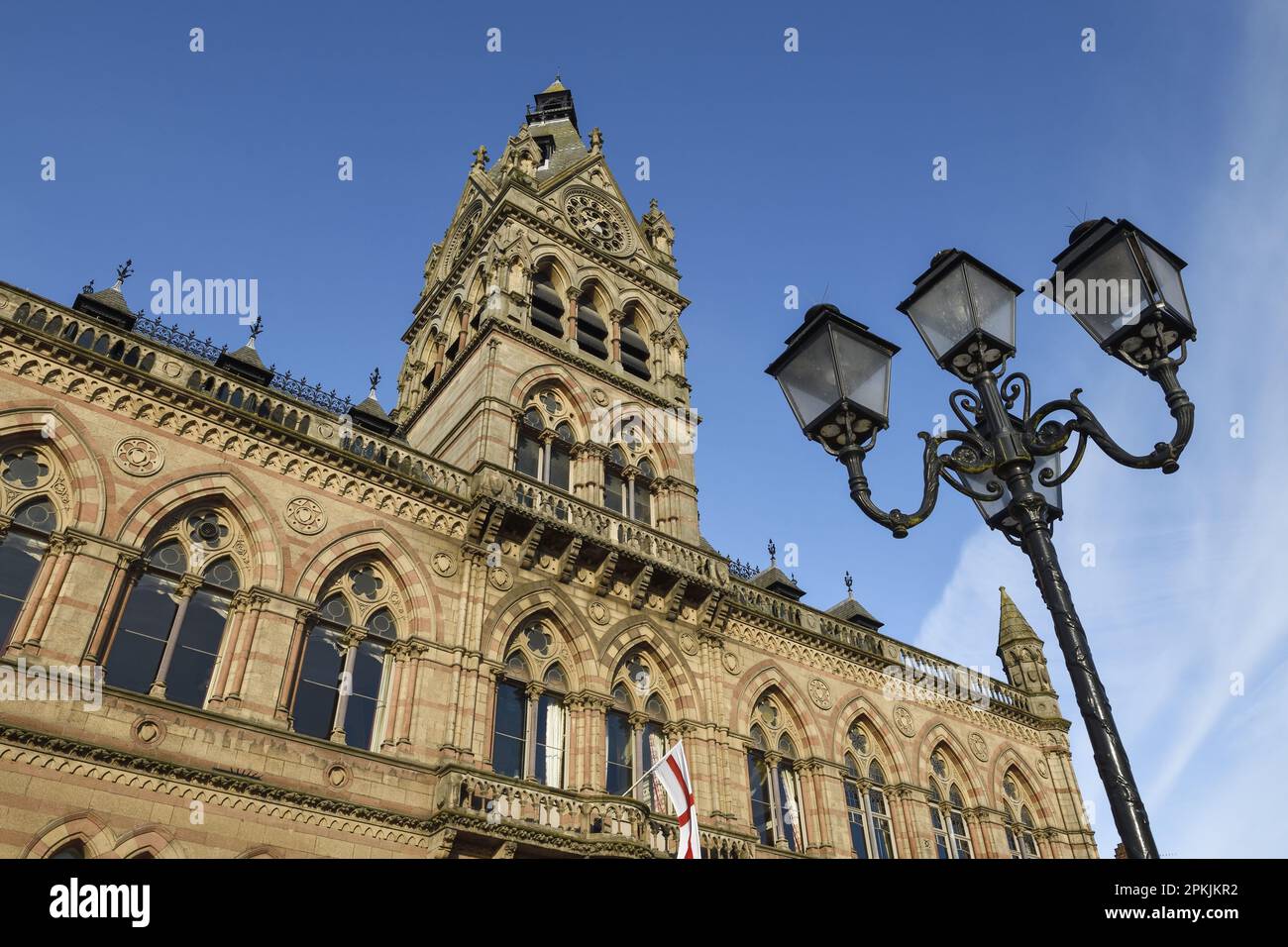 Il municipio nel centro di Chester nel Regno Unito Foto Stock