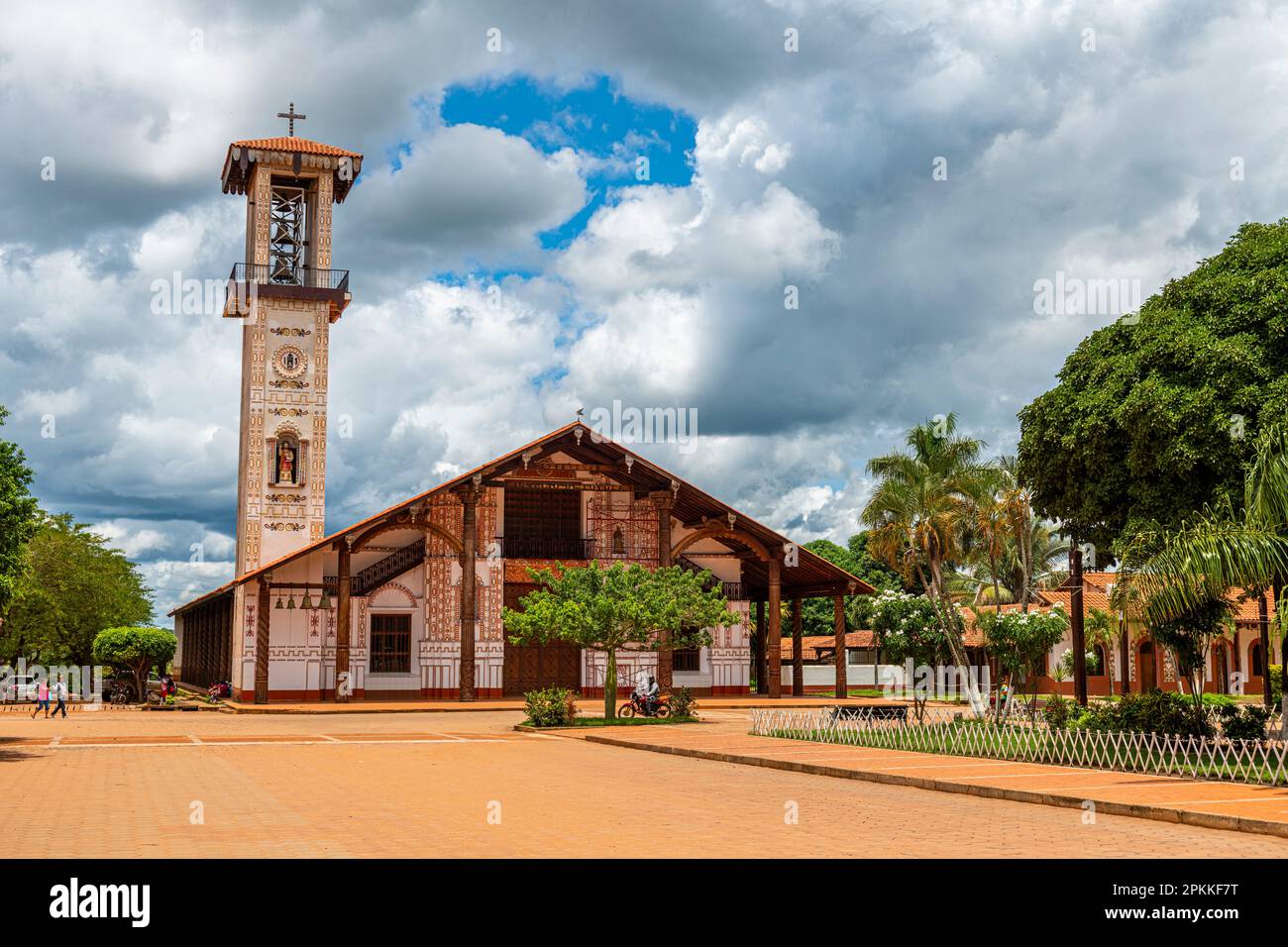 Missioni gesuite di Chiquitos, dipartimento di Santa Cruz, Bolivia, Sud America Foto Stock