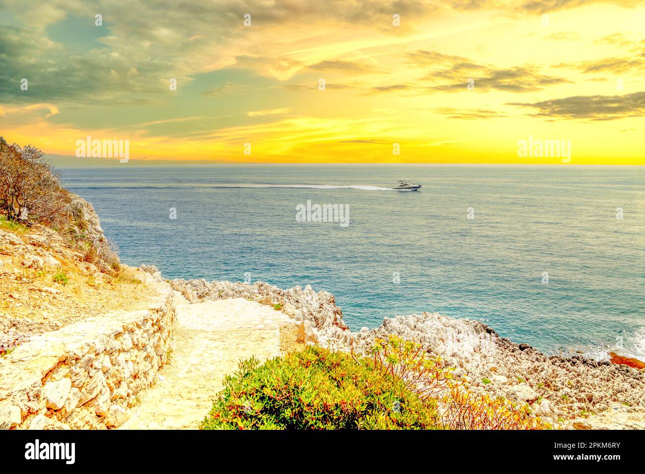 Saint Jean Cap Ferrat, Francia Foto Stock