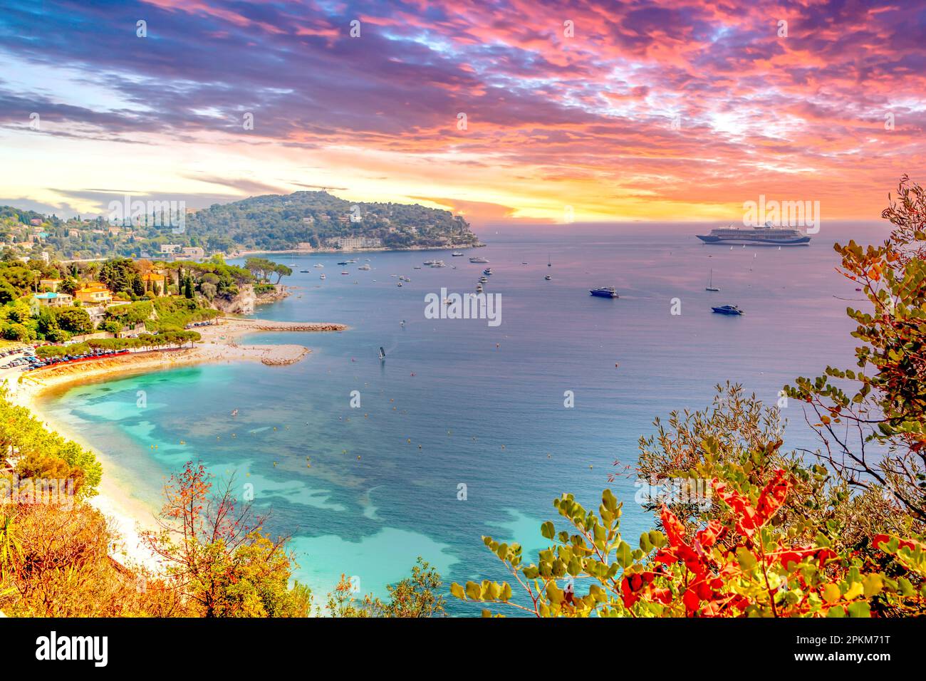 Saint Jean Cap Ferrat, Francia Foto Stock