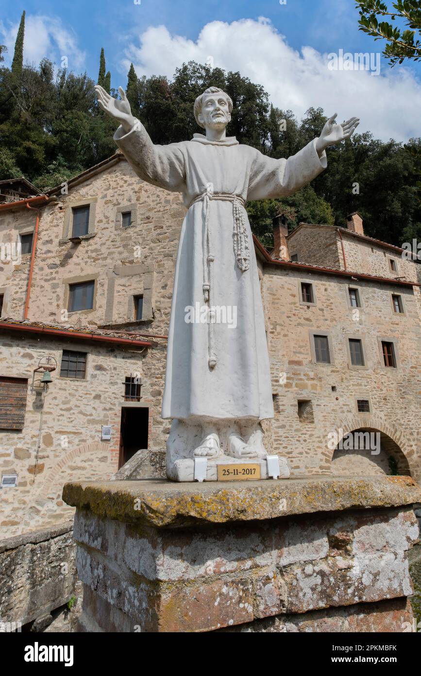 Convento de le celle a Cortona, Italia Foto Stock