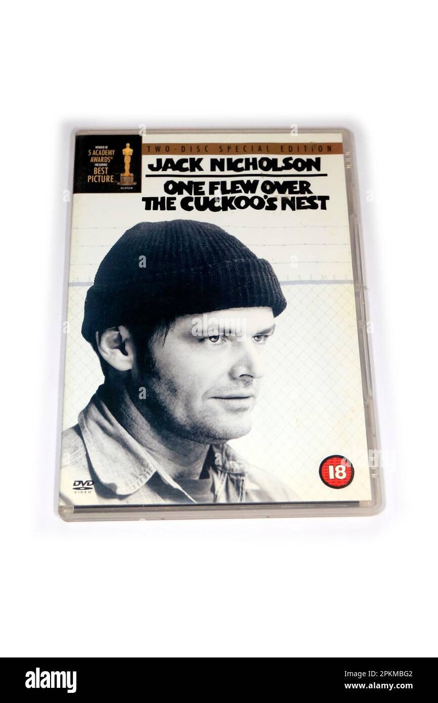 Uno volò sopra il Nido dei cucucucucuci. Copertina del DVD. Con Jack Nicholson. Edizione speciale a due dischi Foto Stock