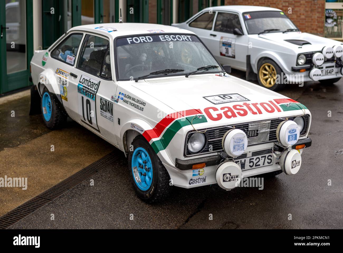 1979 Ford Escort ‘WTW 527S’ in mostra alla Motorsport Assembly tenutasi al Bicester Heritage Centre il 26th marzo 2023. Foto Stock