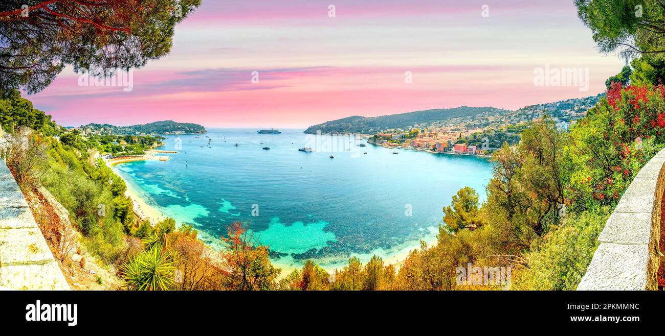 Saint Jean Cap Ferrat, Francia Foto Stock