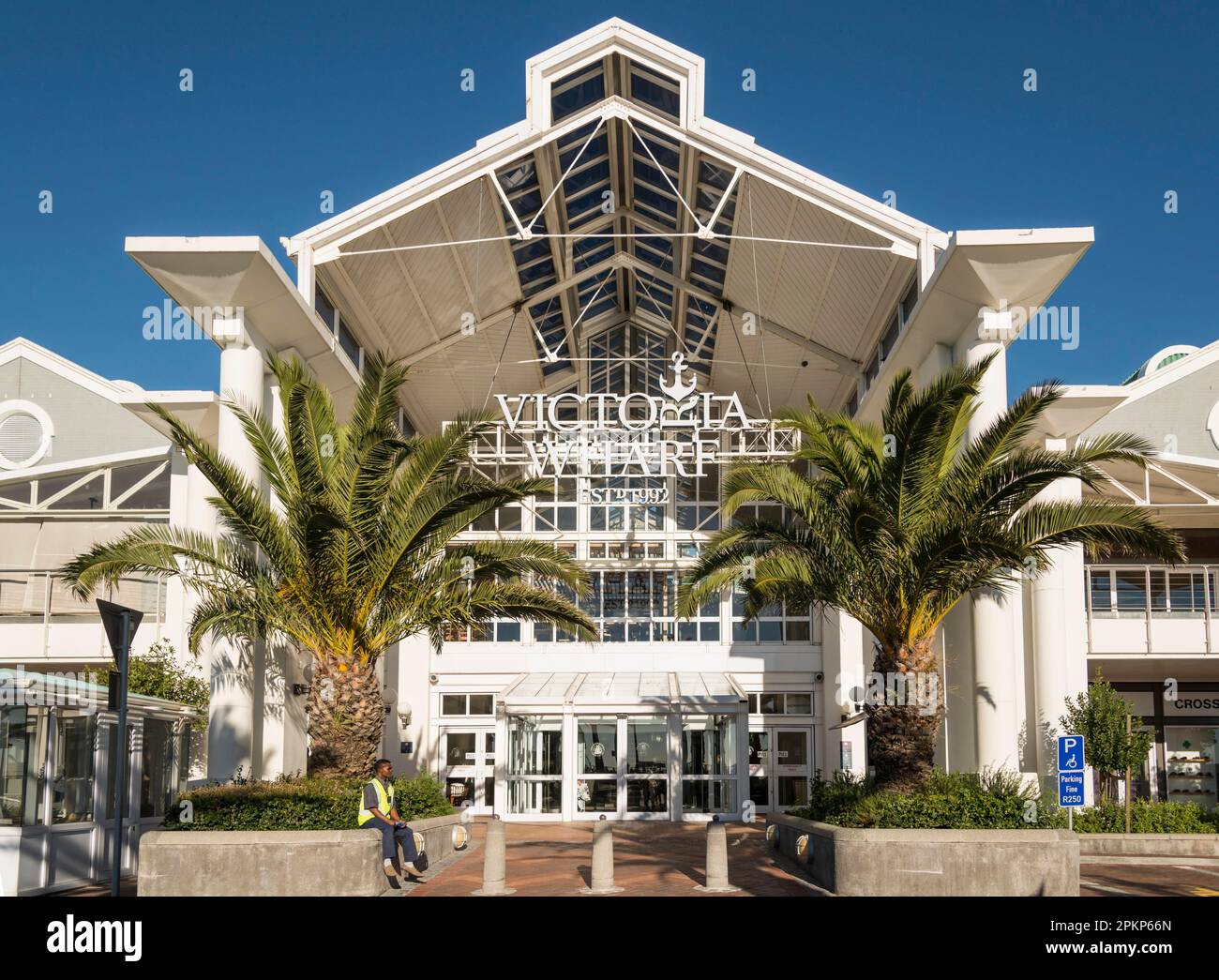 Victoria Wharf Shopping Centre, Lungomare Victoria and Alfred, Città del Capo, Capo Occidentale, Repubblica del Sud Africa (Victoria) Wharf Shopping Centre, VI Foto Stock