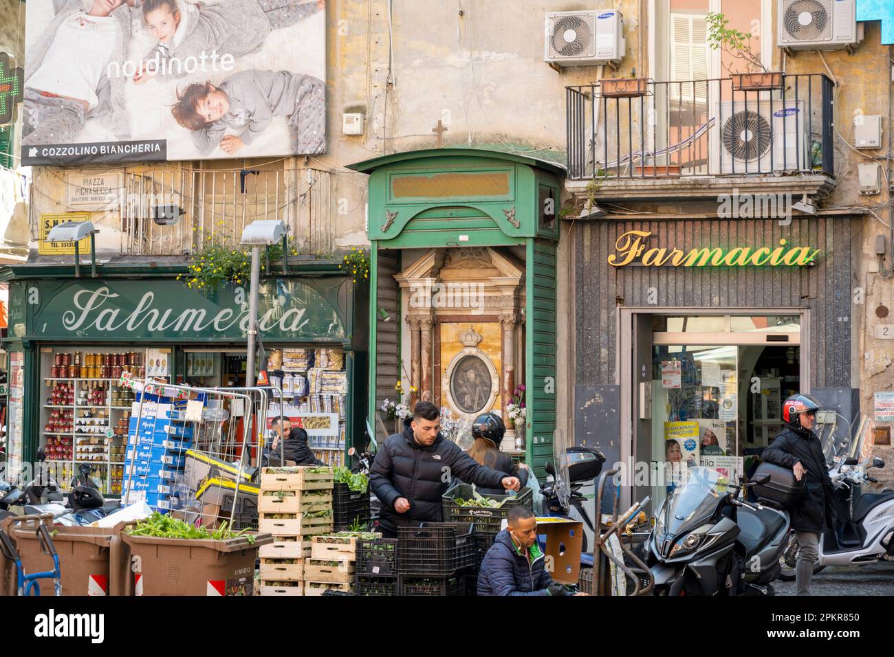 Italien, Neapel, Piazza Pignasecca Foto Stock