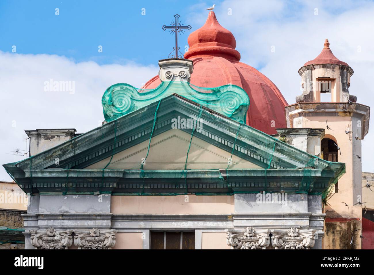 Italien, Neapel, Piazza Cavour, Chiesa di Santa Maria del Rosario alle Pigne Foto Stock