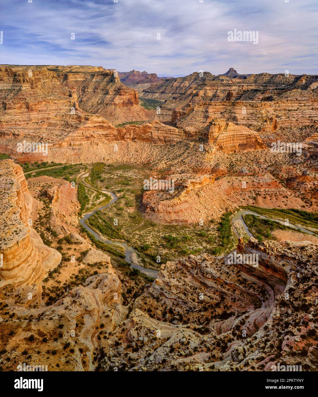 Il Little Grand Canyon, San Rafael Swell, Utah Foto Stock