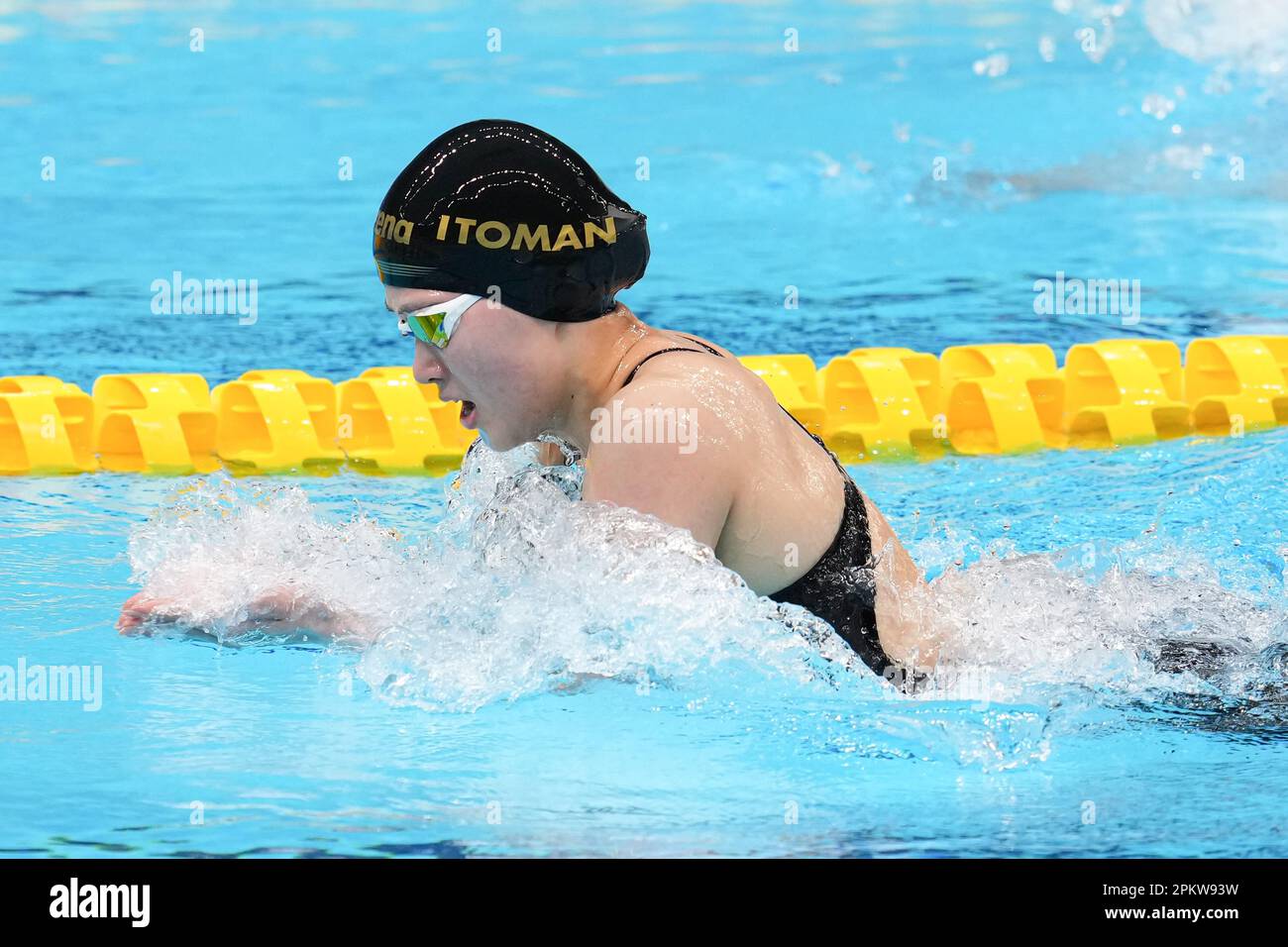 Tokyo, Giappone. 9th Apr, 2023. Ageha Tanigawa Nuoto : Campionati giapponesi di nuoto (GIAPPONE NUOTO 2023) Donne 400m calore individuale Medley al Tokyo Aquatics Centre a Tokyo, Giappone . Credit: AFLO SPORT/Alamy Live News Foto Stock