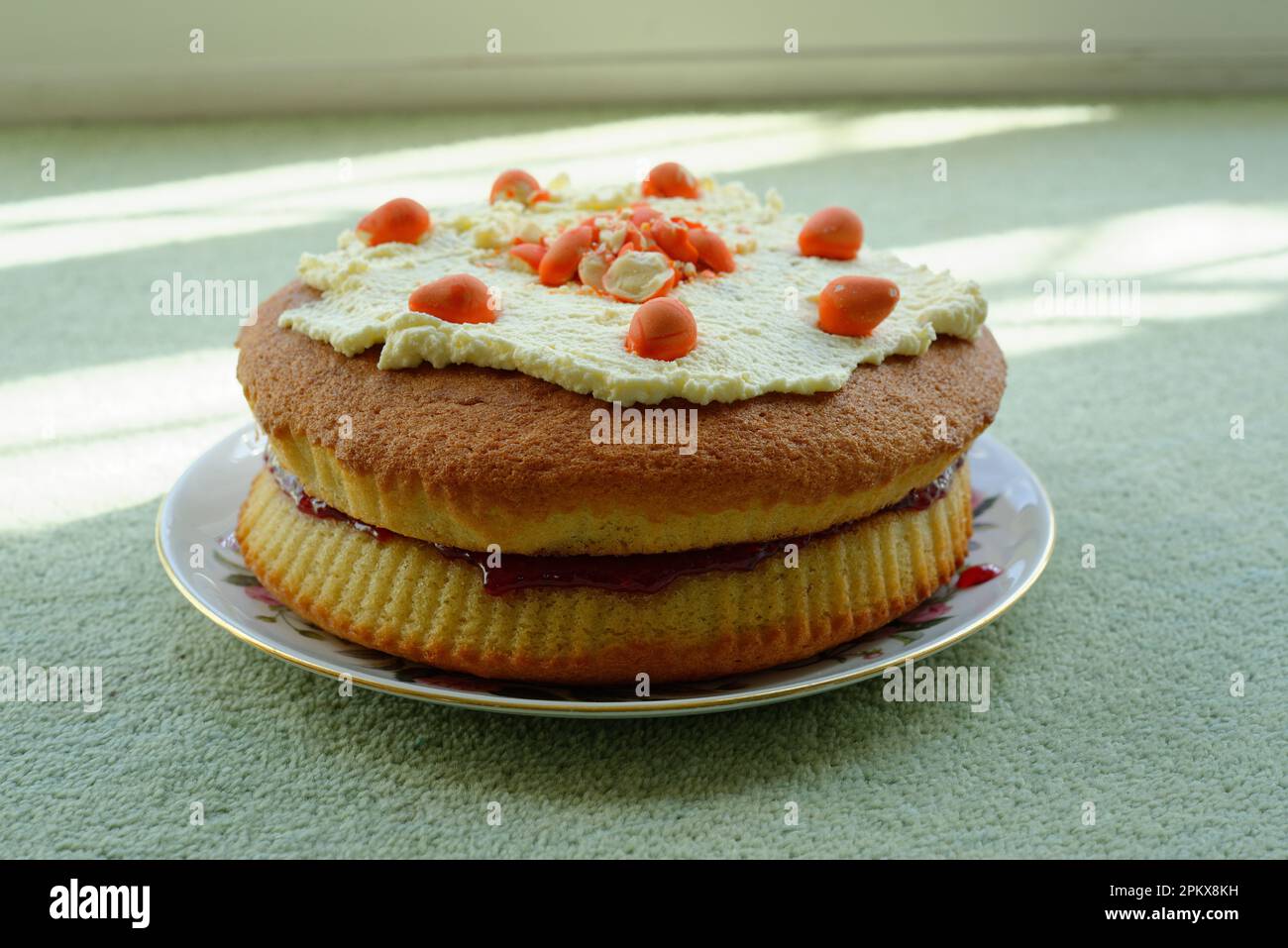 Una torta di Pasqua. Foto Stock