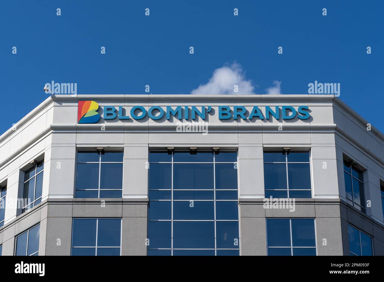 Sede centrale di Bloomin' Brands a Tampa, Florida, USA. Foto Stock