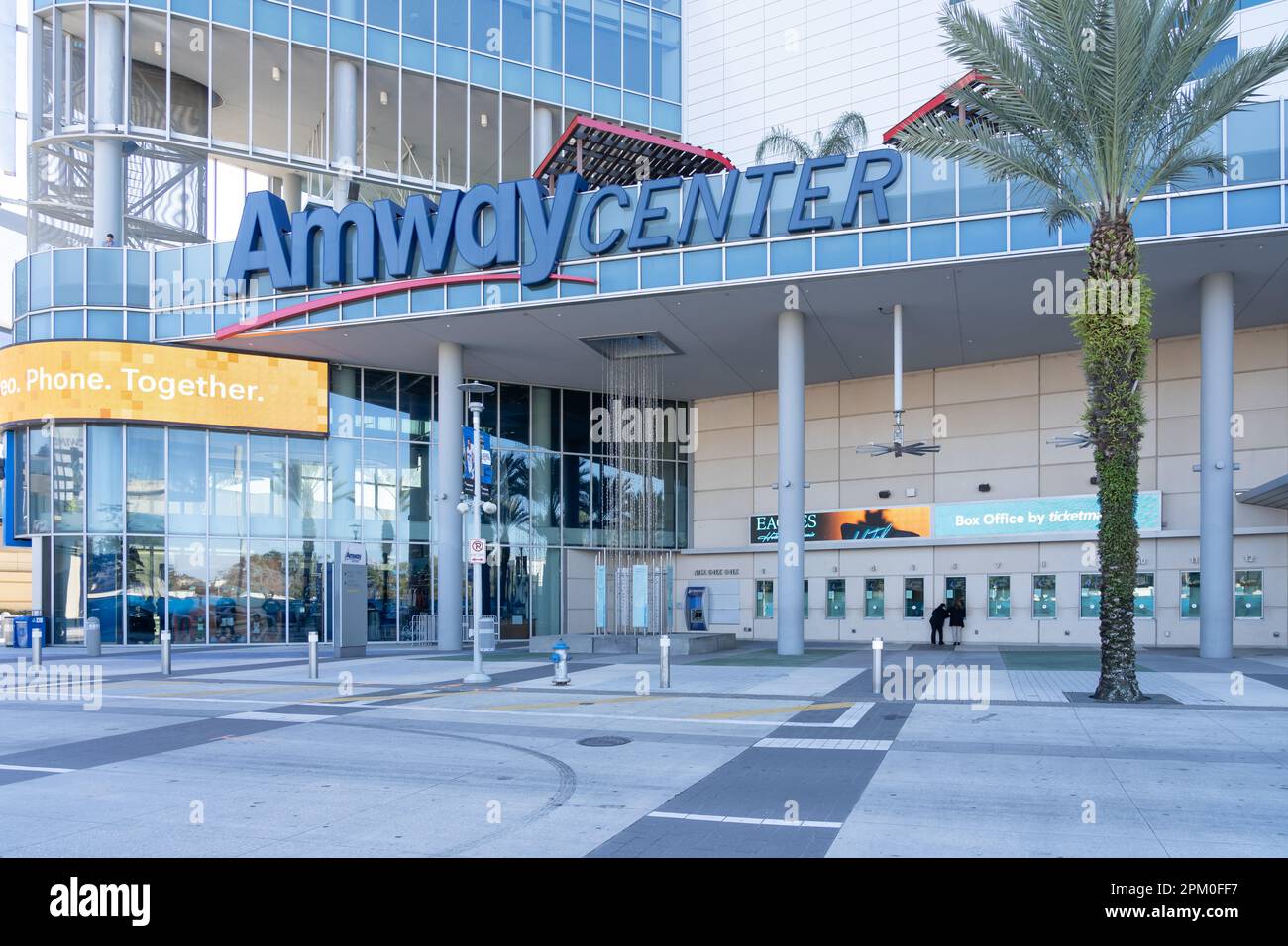 Amway Center di Orlando, Florida, Stati Uniti. Foto Stock