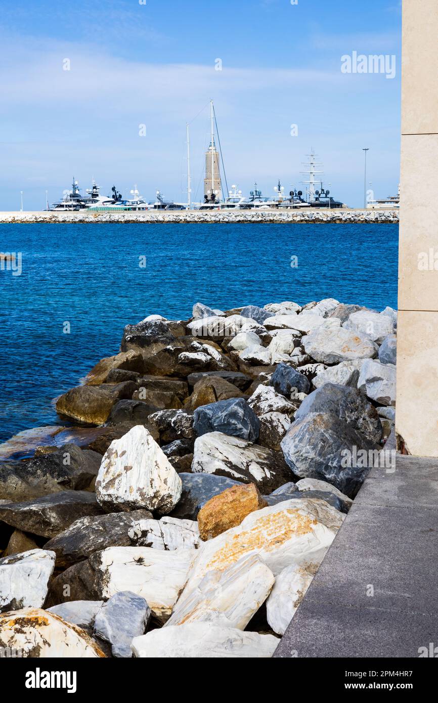 Terrazza Mascagni a Livorno Foto Stock