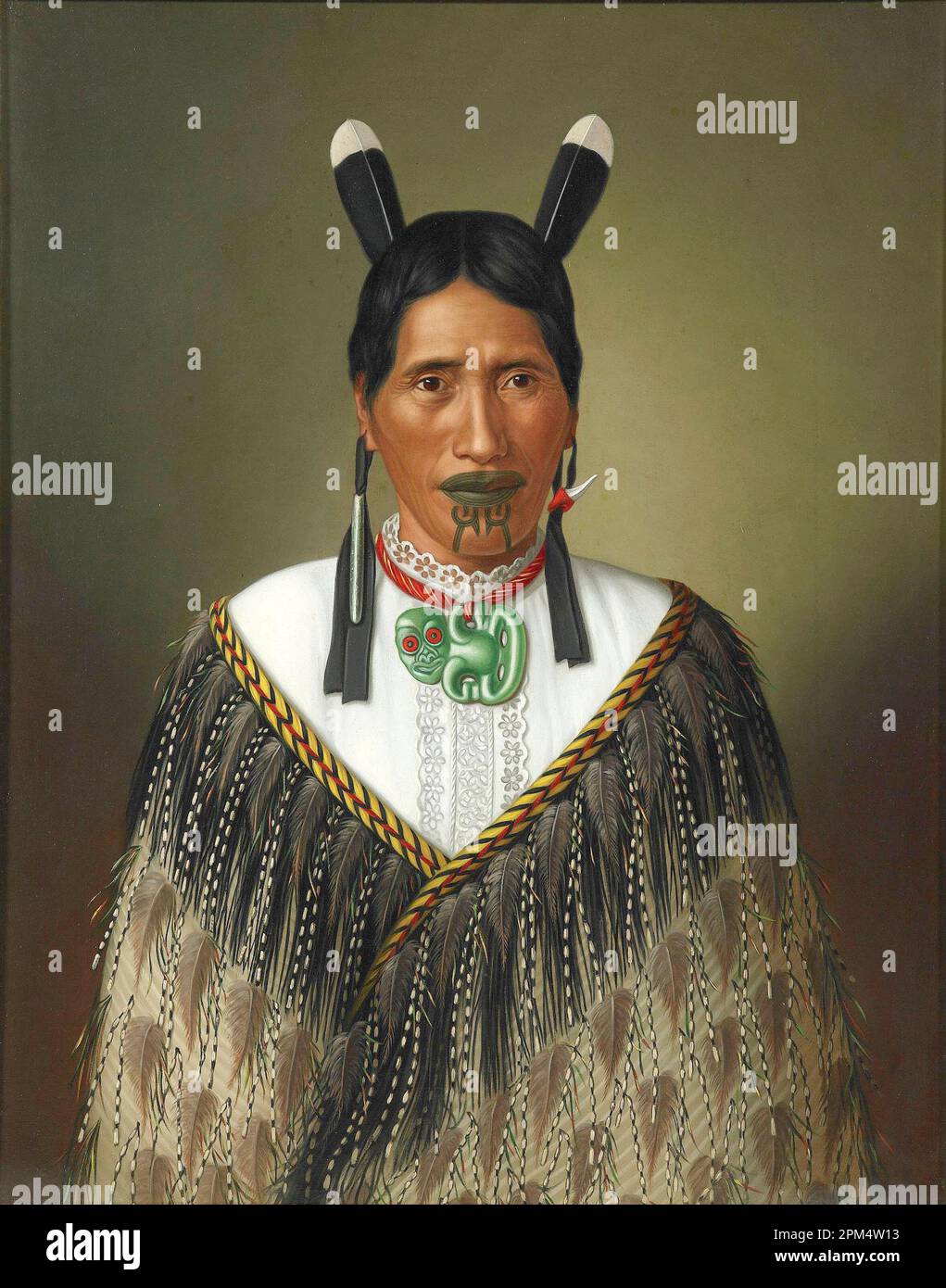 Gottfried Lindauer - onorevole Paramena - Foto Stock